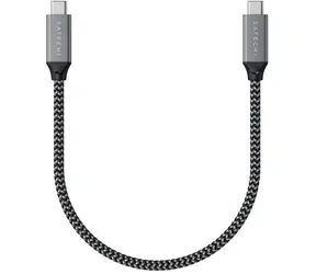 Satechi kabel USB-C 0.25m šedá / 100W