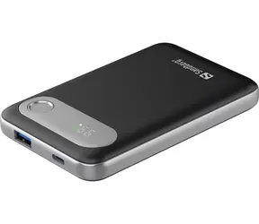Sandberg Travel Powerbank 10000mAh černá / 1x USB-C + 1x USB-C / PD20W