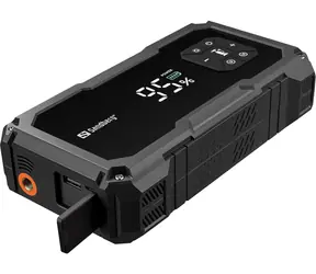 Sandberg Car Jumpstarter TirePump 10000mAh černá / Powerbanka + startér + vzduchová pumpa 