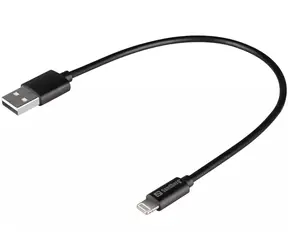 Sandberg USB>Lightning MFI 0.2m černá / nabíjecí kabel USB-C na Lightning