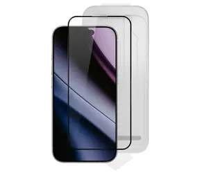 Epico ImpactBuffer Glass 3D DF ochranné sklo pro iPhone 13/13 Pro/14/16e / Ultra-široké krytí / s aplikátorem 