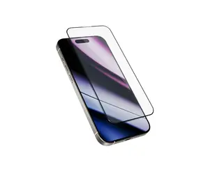 Epico ImpactBuffer Glass 3D DF ochranné sklo pro iPhone 14 Pro/15/16 / odolné proti pádu / Ultra-široké krytí