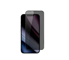 Epico Privacy Glass 3D DF ochranné sklo pro iPhone 15 Pro Max / Ultra-široké krytí / s jednokrokovým aplikátorem