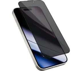 Epico Privacy Glass 3D DF ochranné sklo pro iPhone 15 Pro / odolné proti pádu / Ultra-široké krytí