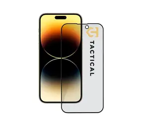 Tactical Glass Shield Privacy Stealth 5D sklo pro Apple iPhone 14 Pro Black