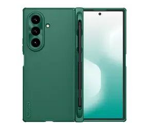 Nillkin Super Frosted FOLD Magnetic Pen Slot Zadní Kryt pro Samsung Galaxy Z Fold 7 Dark Green