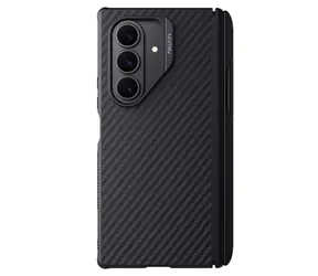 Nillkin Synthetic Fiber PRO Magnetic Pen Slot Zadní Kryt pro Samsung Galaxy Z Fold 7 Black