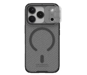 Nillkin CamShield PRO Magnetic Zadní Kryt pro Apple iPhone 17 Pro Transparent Black