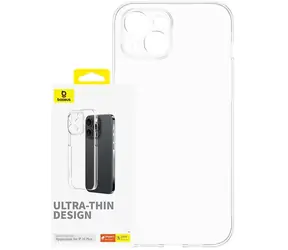Baseus P60157204203-02 OS-Lucent Series Pouzdro pro Apple iPhone 15 Plus transparentní
