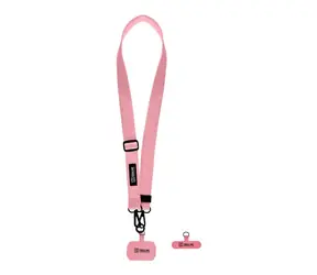 OBAL:ME NeckTag Ribbon Popruh na Telefon Pink