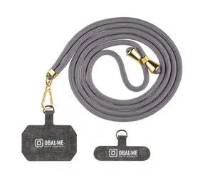 OBAL:ME NeckTag Allure Popruh na Telefon Dark grey