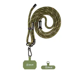 OBAL:ME NeckTag Popruh na Telefon Army Green