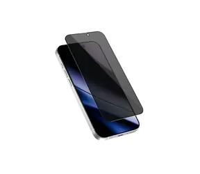 Epico Privacy Glass 3D DF ochranné sklo pro iPhone 16 Pro Max / odolné proti pádu / s jednokrokovým aplikátorem
