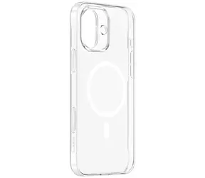 Baseus TouchButton Magnetické pouzdro pro Apple iPhone 16 transparentní