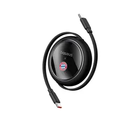 Baseus P10364500113-Z2 Bayern Edition černá / Nabíjecí kabel USB-C na USB-C / 100W 