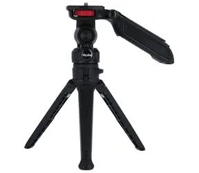 Rollei Creator Grip Mini tripod černá / Stativ / Zátěž 3kg / Vytažený 19.8 cm