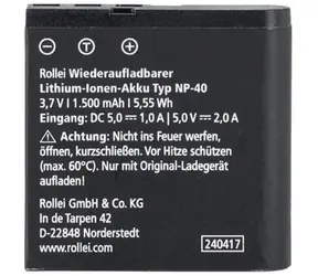 Rollei náhradní baterie pro fotoaparát Powerflex 10X Retro & Powerflex Compact