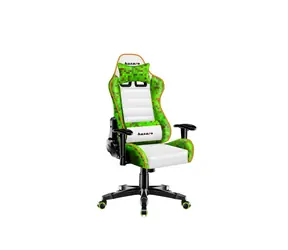 Huzaro Ranger 6.0 Pixel bílá / Dětská herní židle / nastavitelná / nosnost až 130 kg / HR pěna
