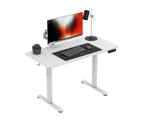 Mark Adler Leader 6.9 bílá / Kancelářský elektrický stůl / 120 x 60 x 72-118 cm 