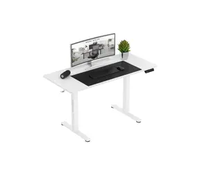 Mark Adler Leader 7.0 bílá / Kancelářský elektrický stůl / 120 x 60 x 72-118 cm 