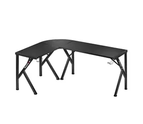 Huzaro Hero 6.3 černá / Rohový herní stůl / 117 x 157 x 74 cm