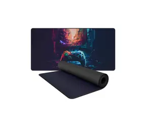 Huzaro Mouse Pad 4.0 černá / Herní podložka pod myš / 800 x 400 x 4 mm