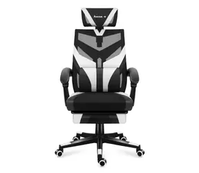 Huzaro Combat 5.0 bílá / Herní židle / nastavitelná / nosnost až 140 kg
