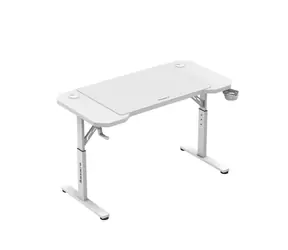 Huzaro Hero 2.6 bílá / Herní stůl / 120 x 60 x 56-75-79 cm