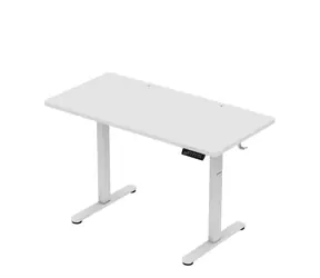 Huzaro Hero 8.1 bílá / Elektrický herní stůl / 120 x 60 x 118 cm