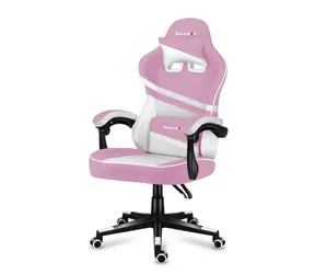 Huzaro Force 4.4 Mesh růžová / Herní židle / nastavitelná / nosnost až 130 kg / látka & síťovina