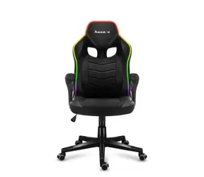 Huzaro Force 2.5 Mesh RGB černá / Herní židle / nastavitelná / nosnost až 140 kg / látka & síťovina