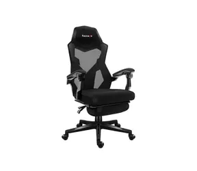 Huzaro Combat 3.1 černá / Herní židle / nastavitelná / nosnost až 150 kg / látka & síťovina