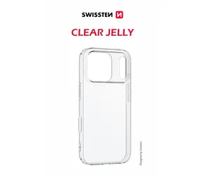 SWISSTEN CLEAR JELLY Pouzdro pro Apple iPhone 17 Pro transparentní
