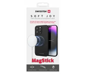 SWISSTEN SOFT JOY MagStick Pouzdro pro Apple iPhone 16e černá