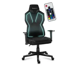 Huzaro Combat 6.2 RGB černá / Herní židle / nastavitelná / nosnost až 140 kg