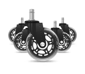 Huzaro Casters 2.0 černá / Kolečka pro židli 5 ks