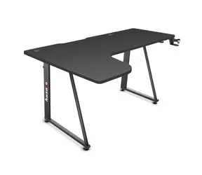 Huzaro Hero 7.7 černá / Rohový herní stůl