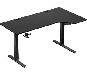 Huzaro Hero 9.1 černá / Elektrický herní stůl / 145 x 60 x 72-120 cm