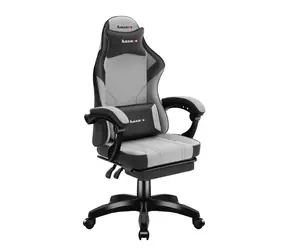 Huzaro Force 3.7 šedá / Herní židle / nastavitelná / nosnost až 140 kg / látka