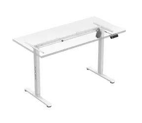 Mark Adler Xeno 2.1 bílá / Stolní konstrukce s elektrickým zdvihem / výška 72-118 cm
