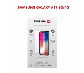 SWISSTEN Ochranné temperované sklo 2.5D pro SAMSUNG Galaxy A17 5G/4G