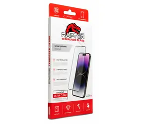 SWISSTEN RAPTOR DIAMOND ULTRA CLEAR 3D Temperované sklo pro Apple iPhone 17 Pro černá