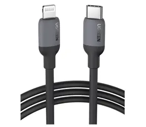 UGREEN US387 USB Type C - Lightning kabel 1 m černá / MFI / 20W  
