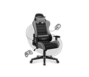 Huzaro Ranger 6.0 Mesh šedá / Dětská herní židle / nastavitelná / nosnost až 130 kg / HR pěna
