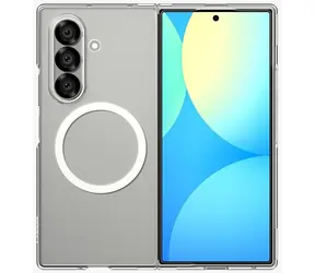 Spigen Air Skin MagSafe ochranný kryt pro Samsung Galaxy Z Fold7 čirá bílá