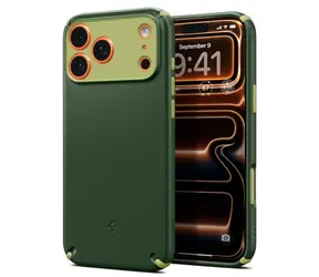 Spigen Nano Pop Hybrid MagSafe zadní kryt pro Apple iPhone 17 Pro Max zelená