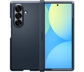 Spigen Tough Armor Pro MagSafe ochranný kryt pro Samsung Galaxy Z Fold7 metalická šedá