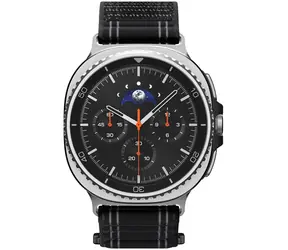 Spigen Fabric Band (hook-and-loop) pro Samsung Galaxy Watch 8 46mm/44mm/40mm černá
