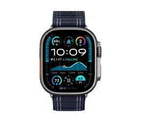 Spigen Fabric Band (hook-and-loop) řemínek pro Apple Watch 49mm/46mm/45mm/44mm modrá