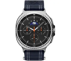 Spigen Fabric Band (hook-and-loop) pro Samsung Galaxy Watch 8 46mm/44mm/40mm modrá